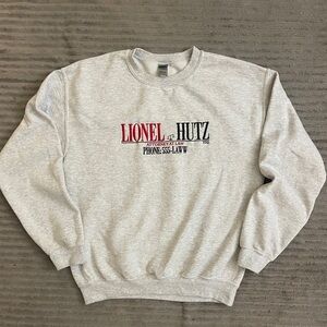 Lionel Hutz Attorney At Law Embroidered Crewneck Sweater ⚖️
